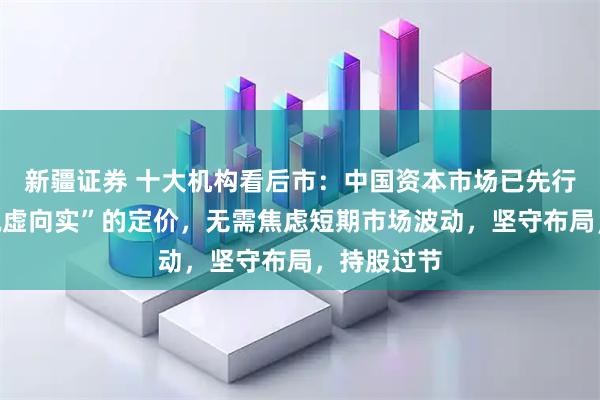 新疆证券 十大机构看后市：中国资本市场已先行完成了“脱虚向实”的定价，无需焦虑短期市场波动，坚守布局，持股过节